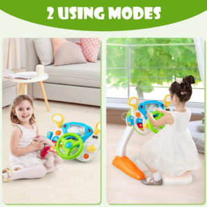 Driver Kids Steering Wheel Toy - Pretend Play Driving Simulated Toy - Image 10